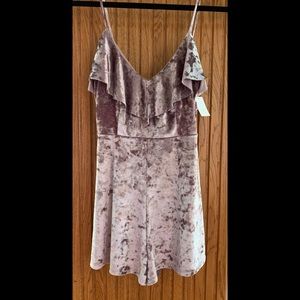 NWT Urban Outfitters velvet Romper